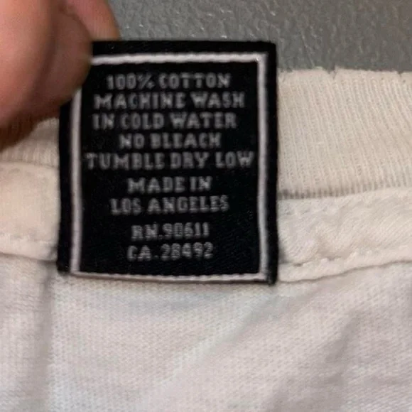 Vintage Freshjive Lords Of Los Angeles White Graphic T Shirt Men’s L - Picture 7 of 9